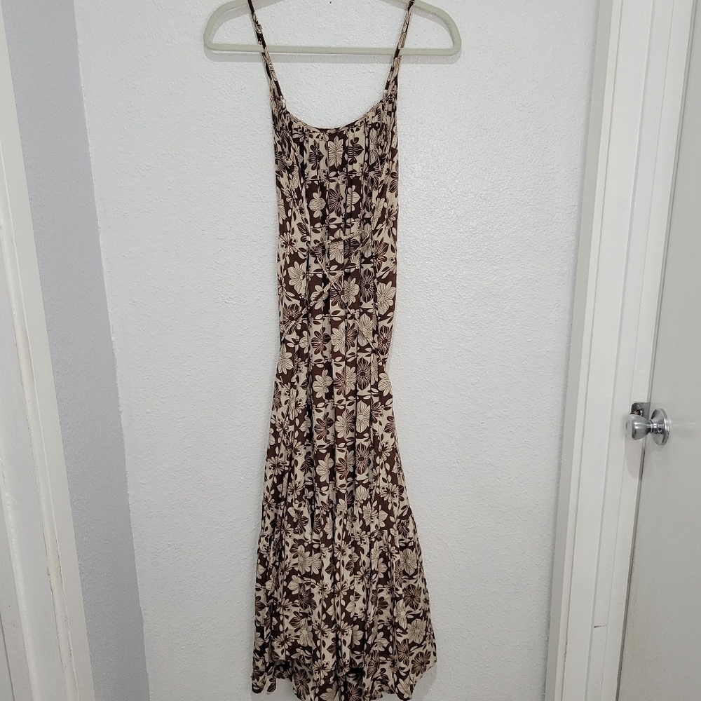 J. Crew Caspia Dress in Floral Crepe de Chine NEW Size M CA666 - Picture 6 of 11